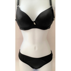 Ensemble soutien gorge "bijoux" avec culotte, bonnet B