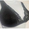 Soutien-gorge triangle en dentelle fleurie